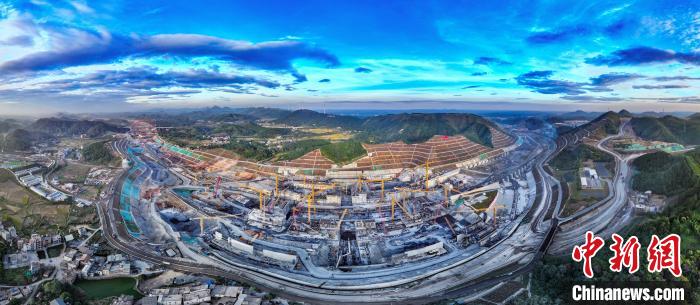 平陸運河樞紐工程船閘主體混凝土澆筑突破240萬立方米