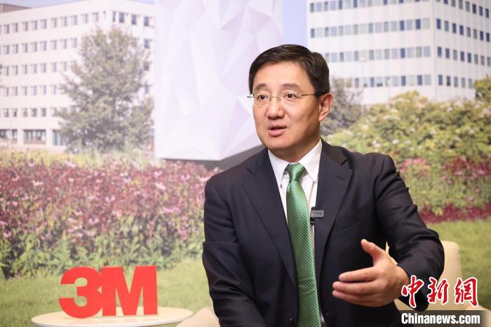 （第七屆進博會）3M中國總裁丁泓禹：在中國新發展中尋找新機遇