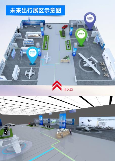 新質生產力·未來出行展布展示意圖
