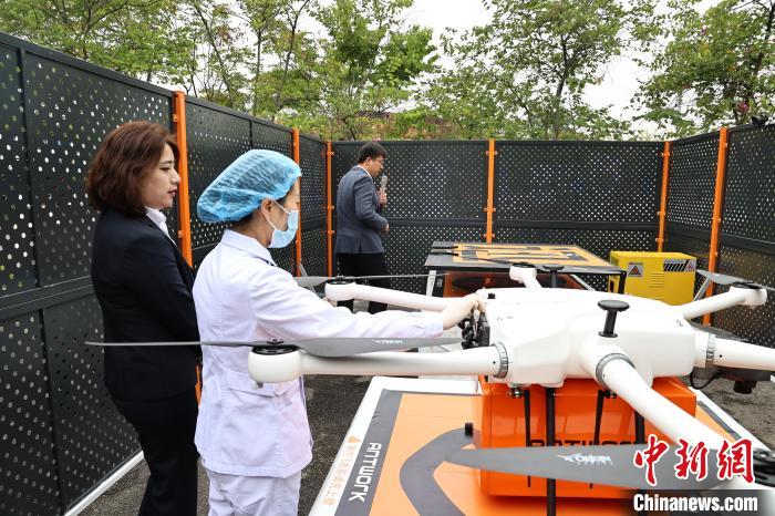 成都首批縣域常態化低空醫療物資配送航線“起飛”