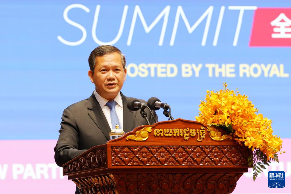 柬埔寨首相：中國是全球經濟增長主要推動力
