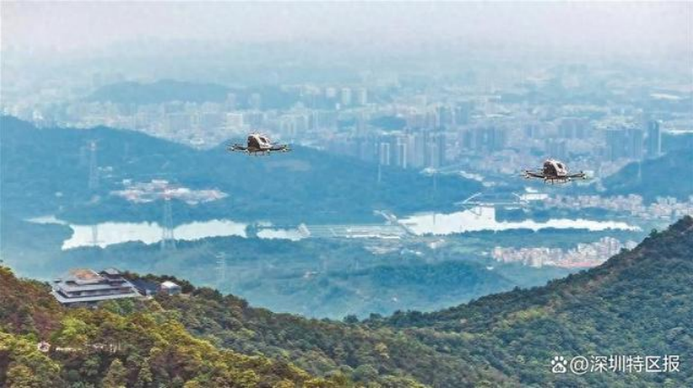 應用場景多元 年產值超900億元 深圳低空經濟振翅高飛