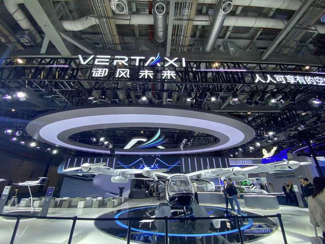 圖：御風(fēng)未來M1 eVTOL載人真機(jī)；來源：《科創(chuàng)板日報》記者攝