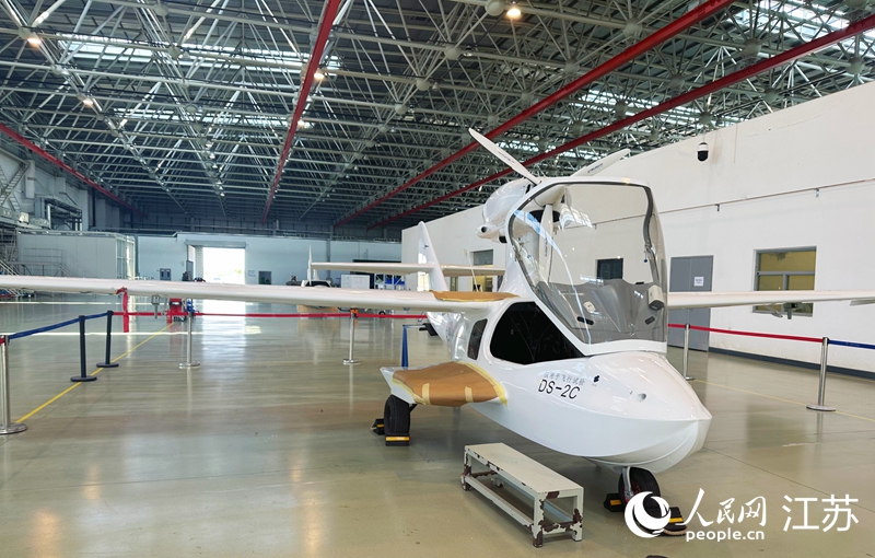 游客們準備體驗“空中賞櫻”航線。受訪者供圖