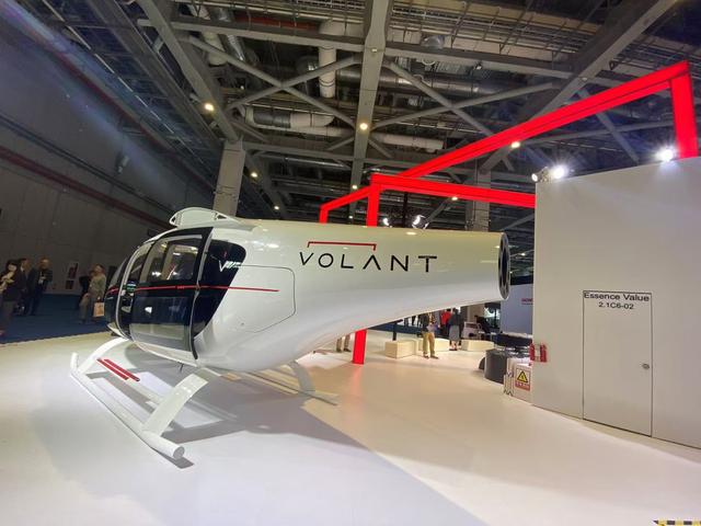 圖：沃蘭特VE25-100全真1：1機艙；來源：《科創板日報》記者攝