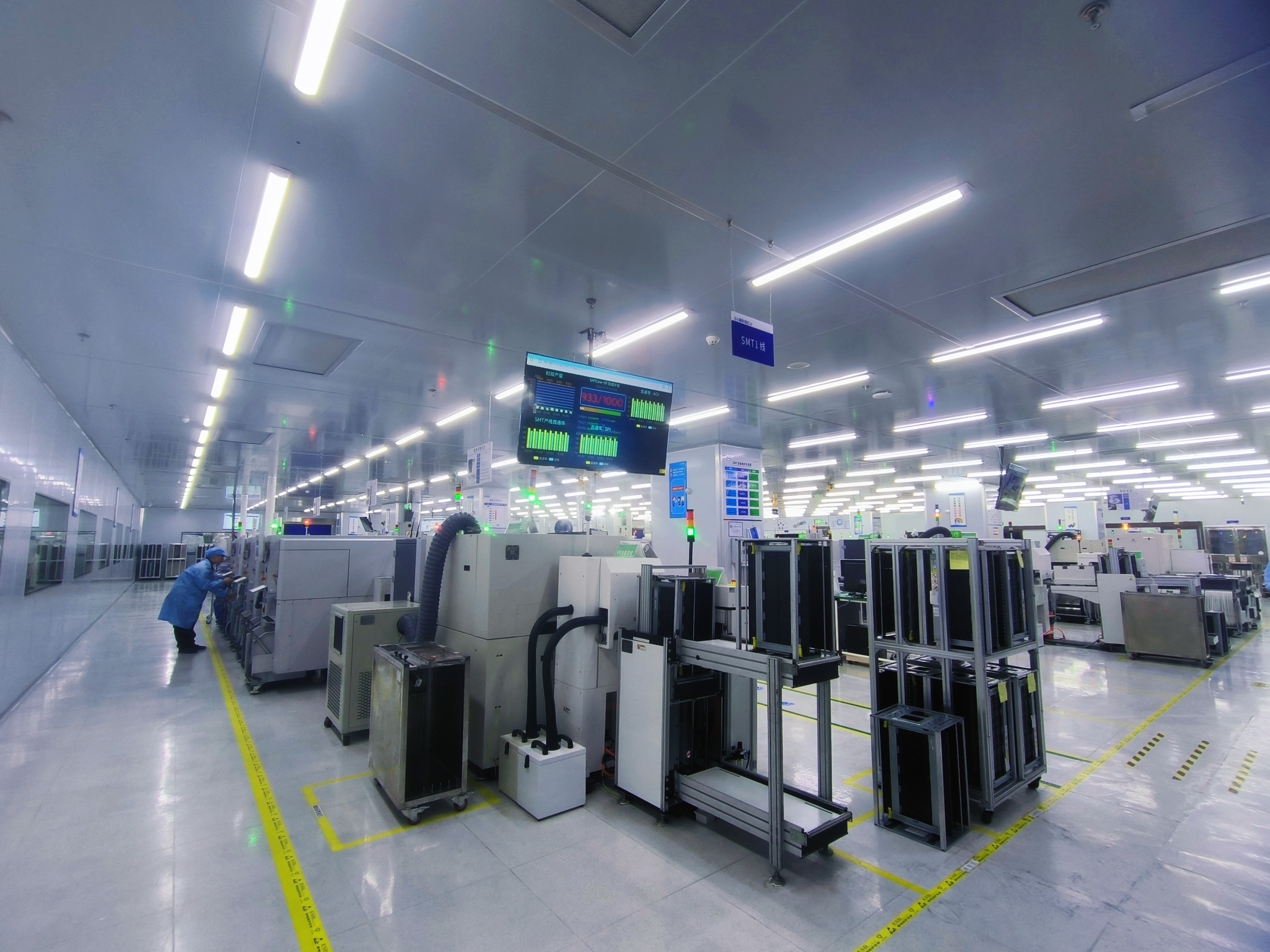 北斗智聯(lián)生產(chǎn)車間。企業(yè)供圖